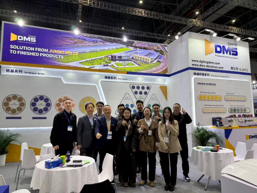DMS apresenta soluções abrasivas inovadoras na Automechanika Shanghai 2025